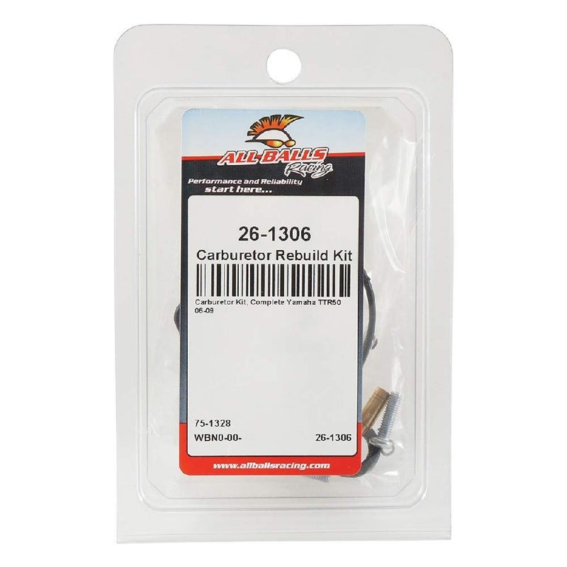 All Balls 26-1306 Carburetor Repair Kit (26-1306 Yamaha TTR50 2006-2009) - Image 4